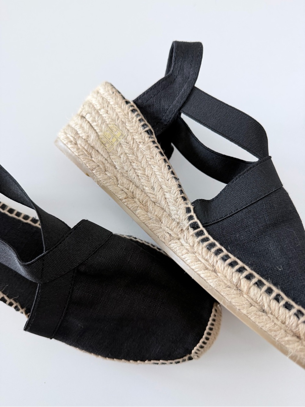 Toni Pons Black 'Ter' Espadrille Sandal Size 40 - New Without Tags - Picture 10 of 10